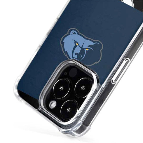 NBA Memphis Grizzlies Distressed iPhone 15 Pro MagSafe Case