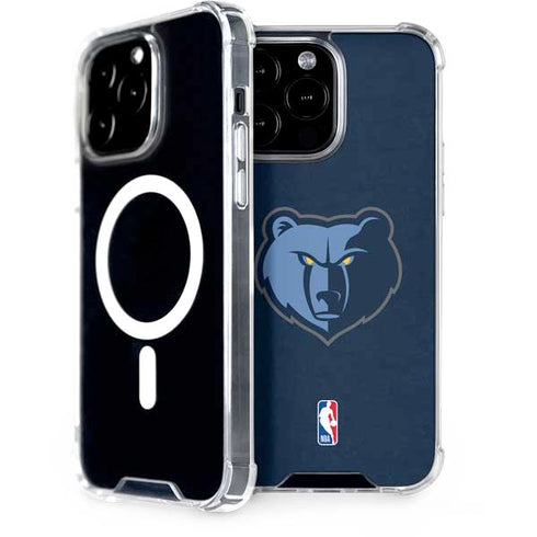 NBA Memphis Grizzlies Distressed iPhone 15 Pro Max MagSafe Case