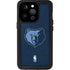 NBA Memphis Grizzlies Distressed iPhone 15 Pro Waterproof Case