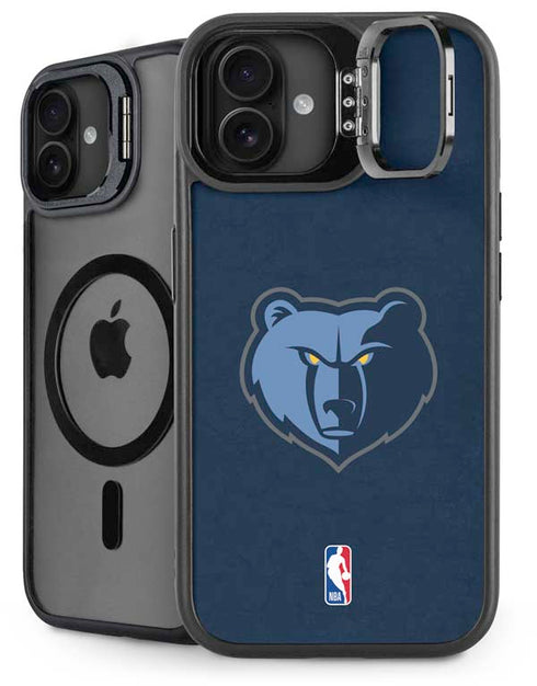 NBA Memphis Grizzlies Distressed iPhone 16 Kickstand Case