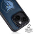 NBA Memphis Grizzlies Distressed iPhone 16 Kickstand Case