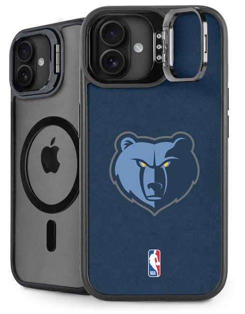 NBA Memphis Grizzlies Distressed iPhone 16 Plus Kickstand Case