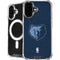 NBA Memphis Grizzlies Distressed iPhone 16 Plus MagSafe Case
