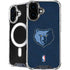 NBA Memphis Grizzlies Distressed iPhone 16 Plus MagSafe Case