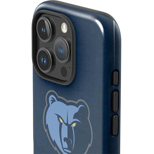 NBA Memphis Grizzlies Distressed iPhone 16 Pro Impact Case