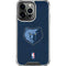 NBA Memphis Grizzlies Distressed iPhone 16 Pro Max Clear Case