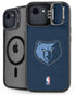 NBA Memphis Grizzlies Distressed iPhone 16e Kickstand Case