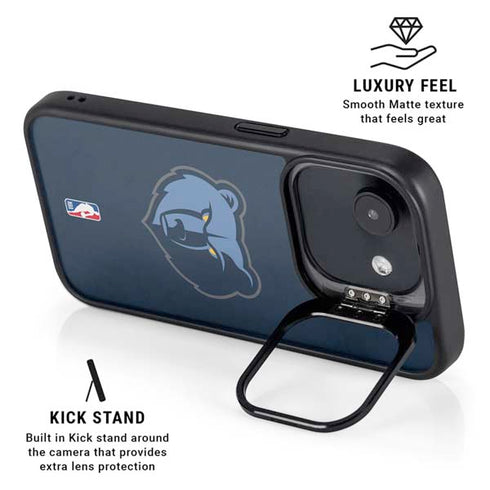 NBA Memphis Grizzlies Distressed iPhone 16e Kickstand Case