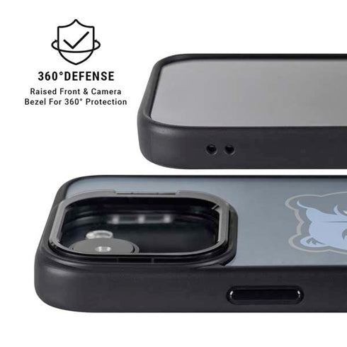 NBA Memphis Grizzlies Distressed iPhone 16e Kickstand Case