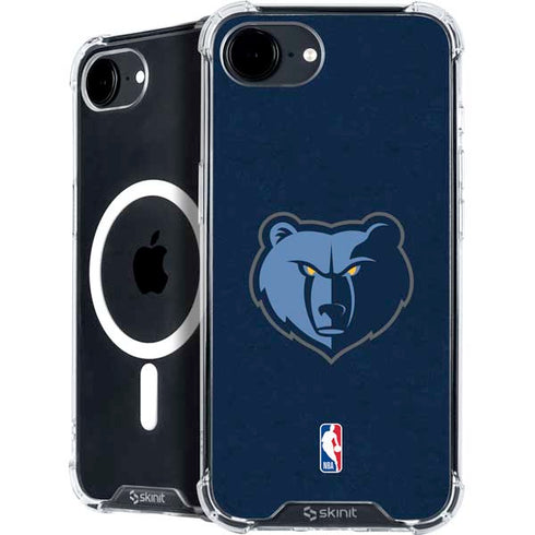 NBA Memphis Grizzlies Distressed iPhone 16e MagSafe Case