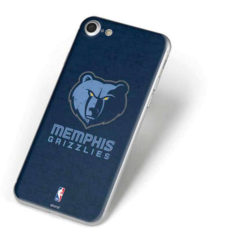 NBA Memphis Grizzlies Distressed iPhone 7 Skin