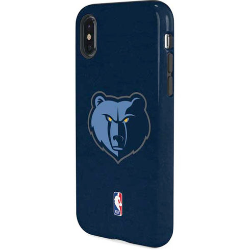 NBA Memphis Grizzlies Distressed iPhone X Pro Case