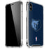 NBA Memphis Grizzlies Distressed iPhone X/XS Clear Case