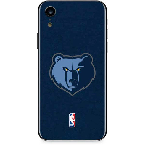 NBA Memphis Grizzlies Distressed iPhone XR Skin