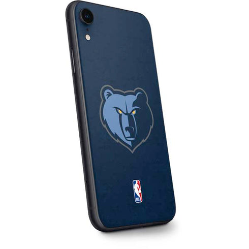 NBA Memphis Grizzlies Distressed iPhone XR Skin