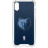 NBA Memphis Grizzlies Distressed iPhone XS Clear Case