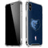 NBA Memphis Grizzlies Distressed iPhone XS Max Clear Case
