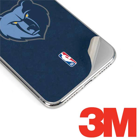 NBA Memphis Grizzlies Distressed iPhone XS Max Skin