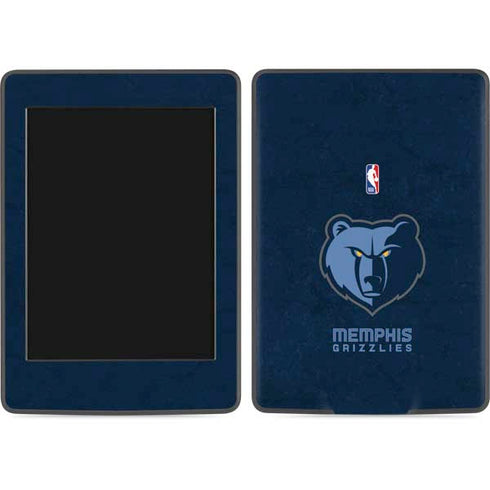 NBA Memphis Grizzlies Distressed Amazon Kindle Skin