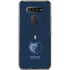 NBA Memphis Grizzlies Distressed LG K51/Q51 Clear Case