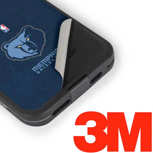 NBA Memphis Grizzlies Distressed LifeProof Fre iPhone Skin