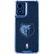 NBA Memphis Grizzlies Distressed Moto G Play 4G (2024) Clear Case