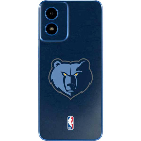 NBA Memphis Grizzlies Distressed Moto G Play 4G (2024) Skin