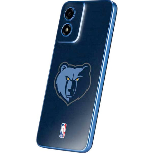 NBA Memphis Grizzlies Distressed Moto G Play 4G (2024) Skin