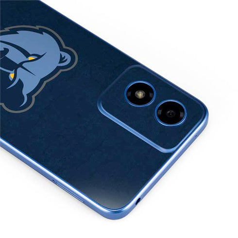 NBA Memphis Grizzlies Distressed Moto G Play 4G (2024) Skin