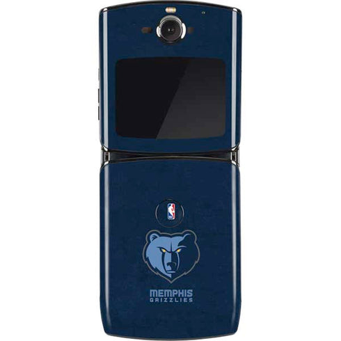 NBA Memphis Grizzlies Distressed Motorola RAZR Skin