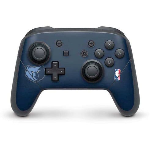 NBA Memphis Grizzlies Distressed Nintendo Skins