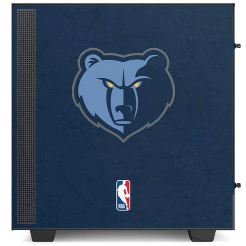 NBA Memphis Grizzlies Distressed NZXT H510 Compact ATX Mid-Tower Case Skin