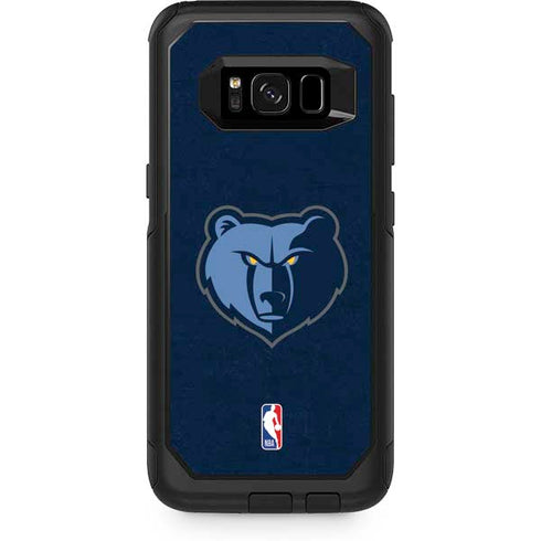 NBA Memphis Grizzlies Distressed Otterbox Commuter Galaxy Skin