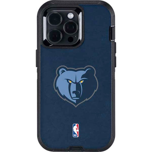 NBA Memphis Grizzlies Distressed Otterbox Defender iPhone Skin