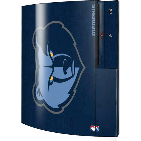 NBA Memphis Grizzlies Distressed Playstation 3 & PS3 Skin