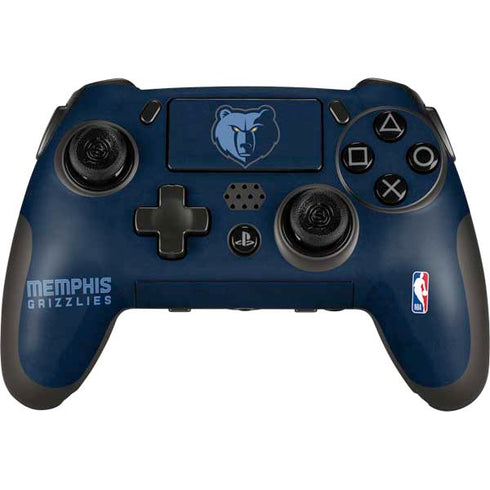 NBA Memphis Grizzlies Distressed PlayStation Scuf Vantage 2 Controller Skin