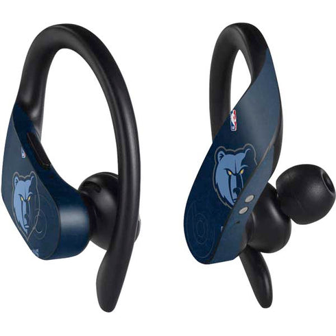 NBA Memphis Grizzlies Distressed PowerBeats Pro Skin
