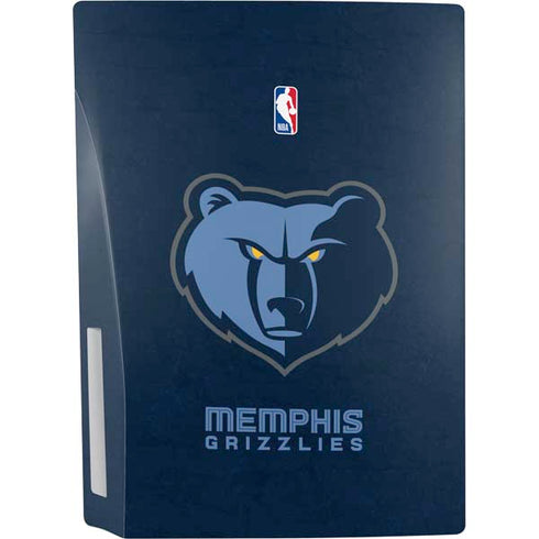 NBA Memphis Grizzlies Distressed PS5 Bundle Skin