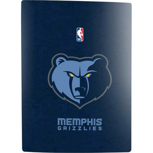 NBA Memphis Grizzlies Distressed PS5 Digital Edition Console Skin