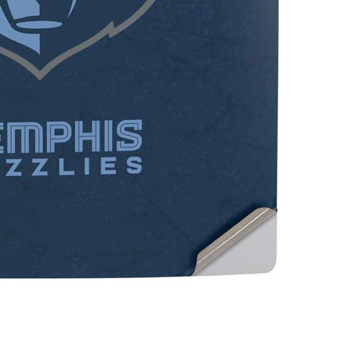 NBA Memphis Grizzlies Distressed PS5 Digital Edition Console Skin