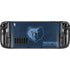 NBA Memphis Grizzlies Distressed Steam Deck Handheld Gaming Computer OLED Skin