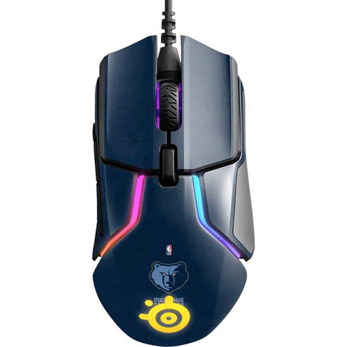 NBA Memphis Grizzlies Distressed SteelSeries Rival 600 Gaming Mouse Skin