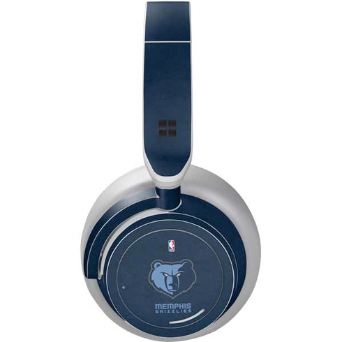 NBA Memphis Grizzlies Distressed Surface Headphones Skin