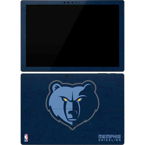 NBA Memphis Grizzlies Distressed Surface Pro 7 Skin