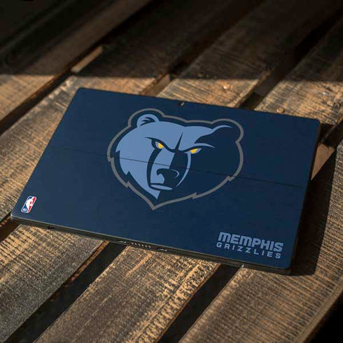 NBA Memphis Grizzlies Distressed Surface Pro 7 Skin