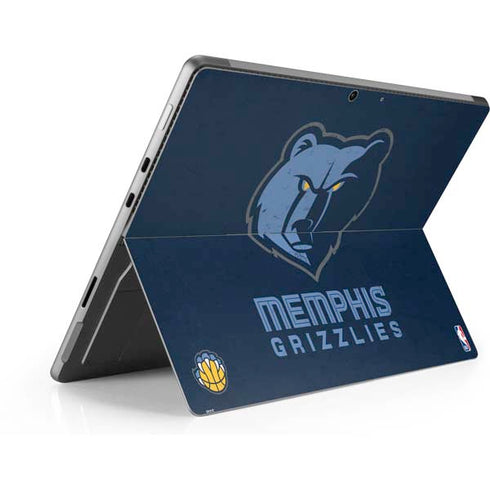 NBA Memphis Grizzlies Distressed Surface Pro 8 Skin