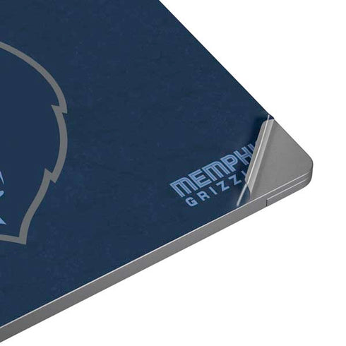 NBA Memphis Grizzlies Distressed Laptop Skins