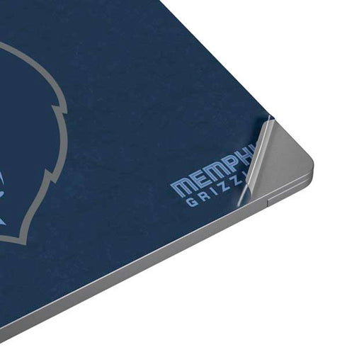 NBA Memphis Grizzlies Distressed Universal Laptop 16in (13 x 9.4in) Skin