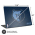 NBA Memphis Grizzlies Distressed Universal Laptop 17in (13.8 x 10in) Skin