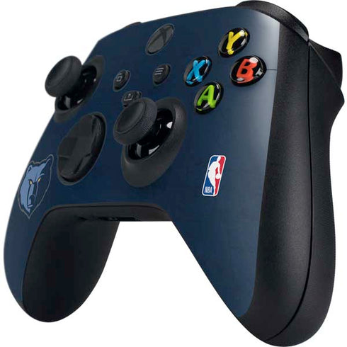 NBA Memphis Grizzlies Distressed Xbox Series X Controller Skin